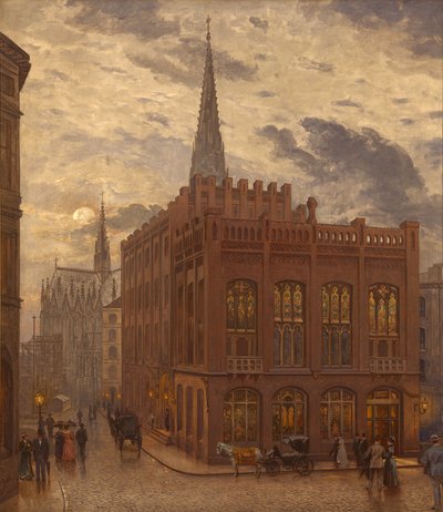 مبنى المجتمع الوطني. بواسطة كارل روديك